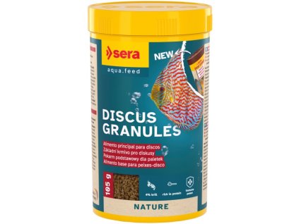 SERA Discus Granules 250ml - pomalu potápějící se granule pro terčovce