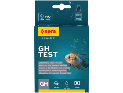 Sera GH test - pro snadné měření celkové tvrdosti