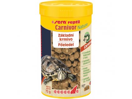 Sera Reptil Carnivor Nature 250 ml