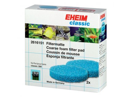 EHEIM filtrační vložka modrá pro Classic 2215 - 2ks (2616151)