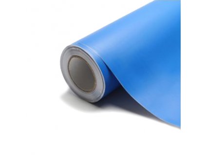 Modrá samolepící fólie na akvárium, výška 50 cm - 1m