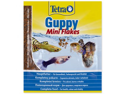 TETRA Guppy Mini Flakes sáček 12g