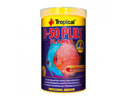 TROPICAL D50 Plus 1000 ml vločky pro terčovce