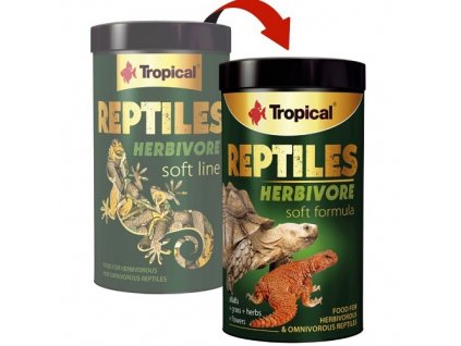 TROPICAL Reptiles Soft Herbivore 250ml