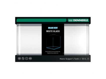 dennerle scapers tank weissglas 35 l