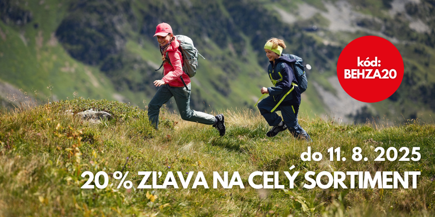 Letné zľavy 20% na celý sortiment bez obmedzenia