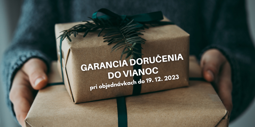 Doručenie do Vianoc - garantujeme doručenie pri objednávkach do 19.12.2022