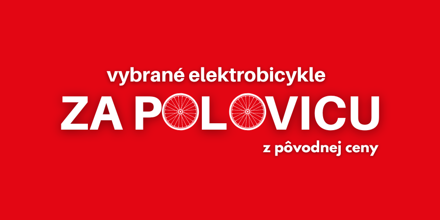 Elektrobicykle so zľavou až 50%
