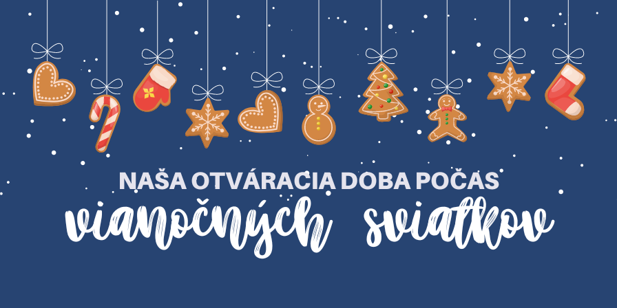 Otváracia doba počas Vianočných sviatkov 2023