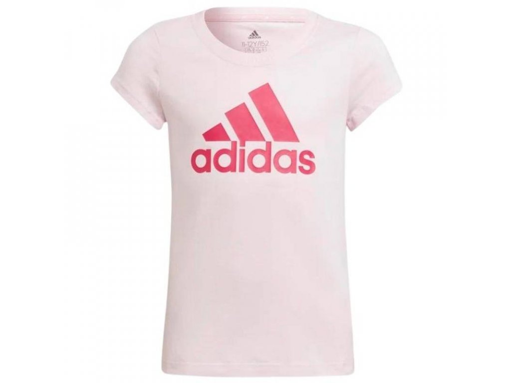 Adidas Die. tričko G BL T (Farba Ružová, Veľkosť 164)