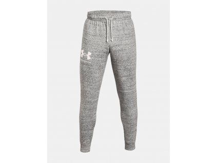 UNDER ARMOUR RIVAL TERRY JOGGER-WHT
