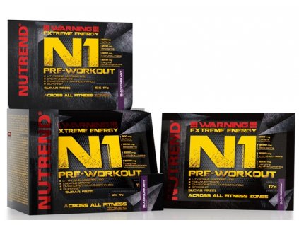 NUTREND N1 Pre-workout (Farba Biela, Veľkosť 0)