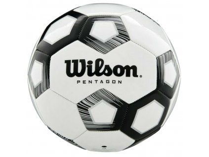 Wilson Futbalová lopta Pentagon (Farba Biela, Veľkosť 5)