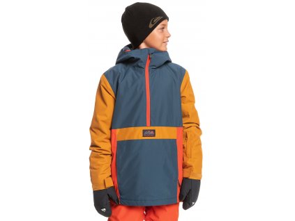 QUIKSILVER Det. snowboard bunda Steeze Y (Farba Tmavomodrá, Veľkosť 16)