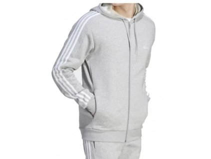 adidas Pán. mikina M 3S FL FZ HD, kapucň