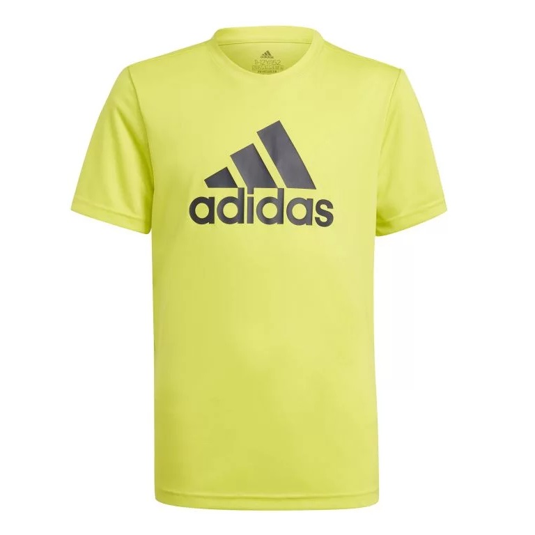 E-shop Adidas detské športové tričko Designed To Move Big Logo Tee Farba: Svetložltá