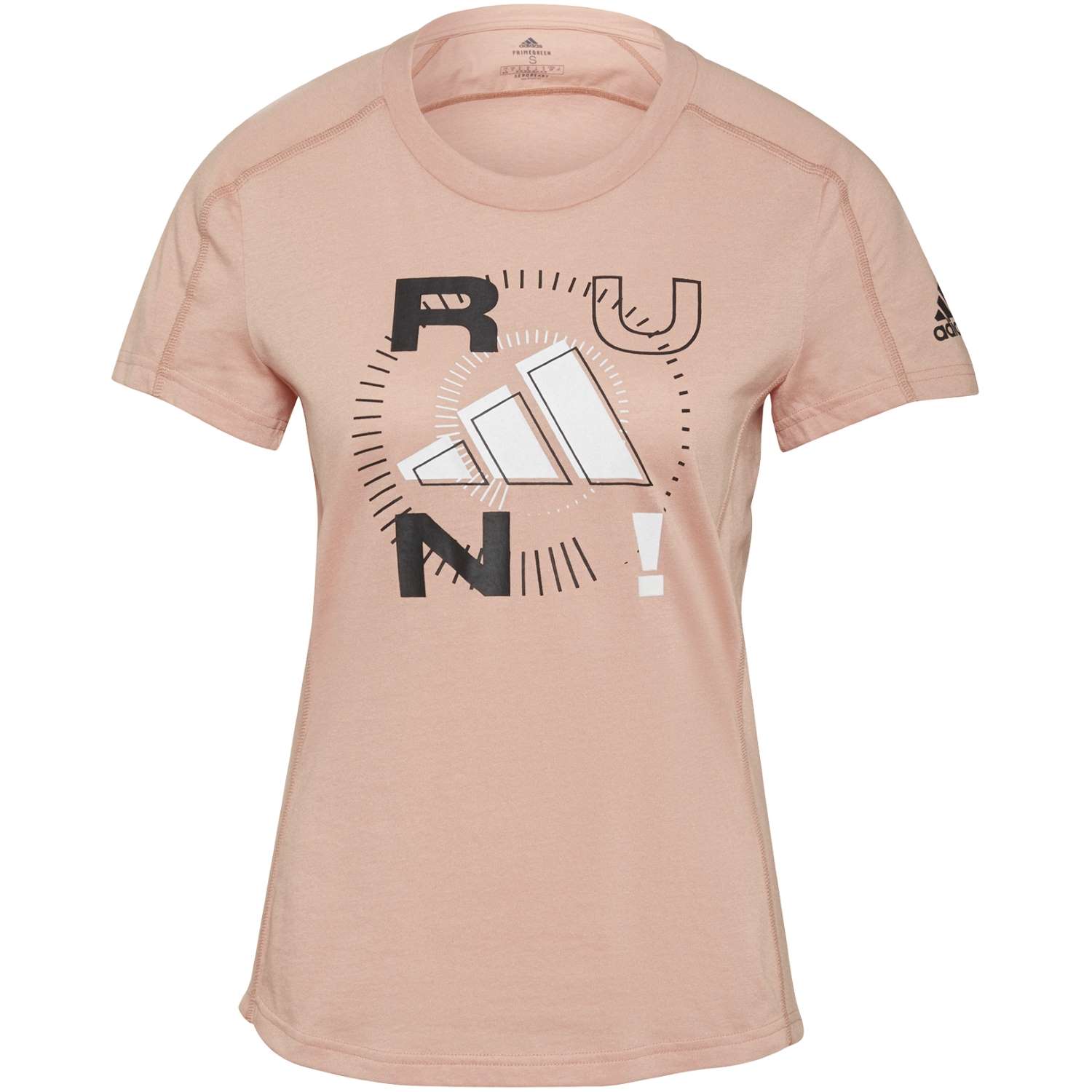 E-shop Adidas Dám. bežecké tričko Run Logo W 1 Farba: Ružová