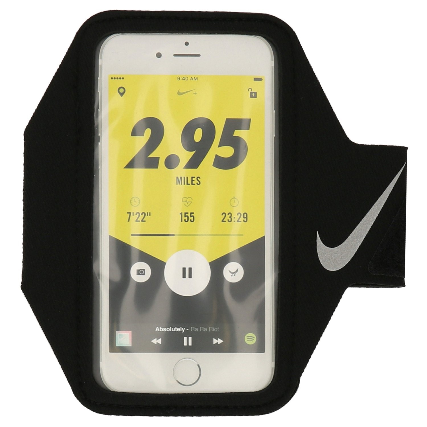 E-shop Nike Lean Arm Band Farba: čierna