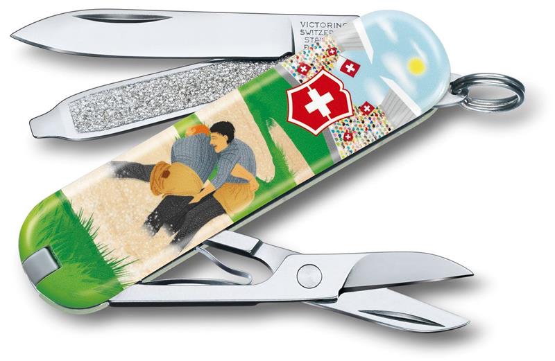 VICTORINOX Classid SD Farba: Károvaná, Veľkosť: 0
