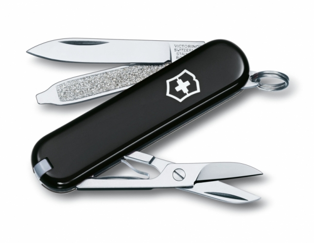 VICTORINOX Classid SD Farba: čierna, Veľkosť: 0