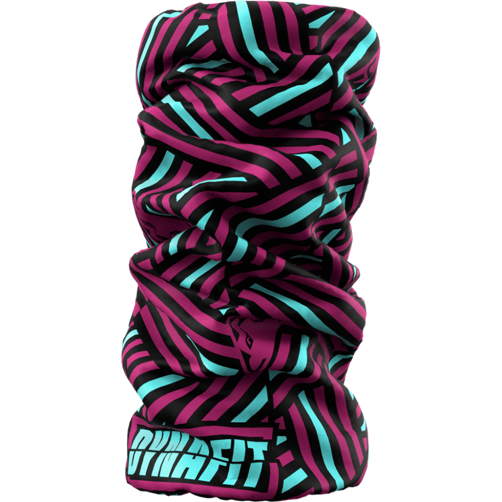 E-shop Dynafit Logo Neck Gaiter Farba: Vínovočervená