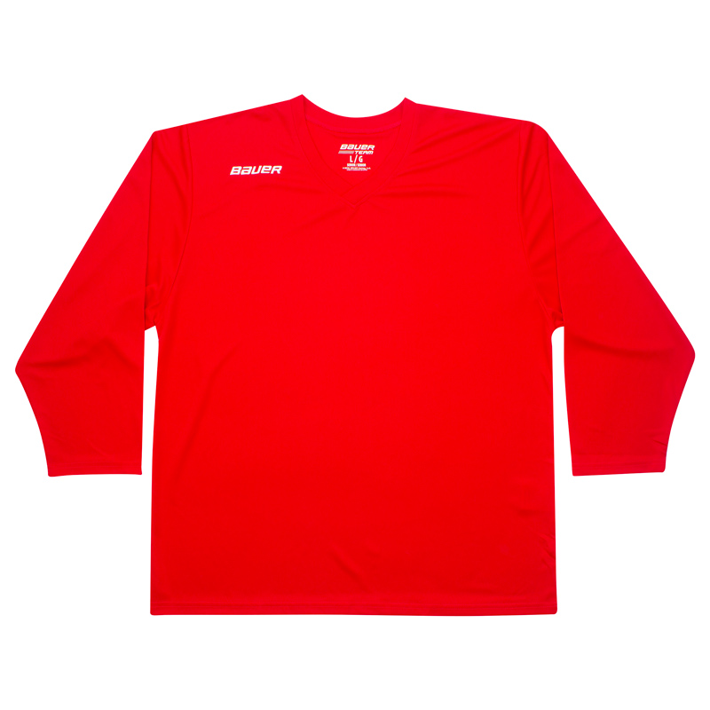 E-shop BAUER Flex Practice Hockey Jersey Farba: červená