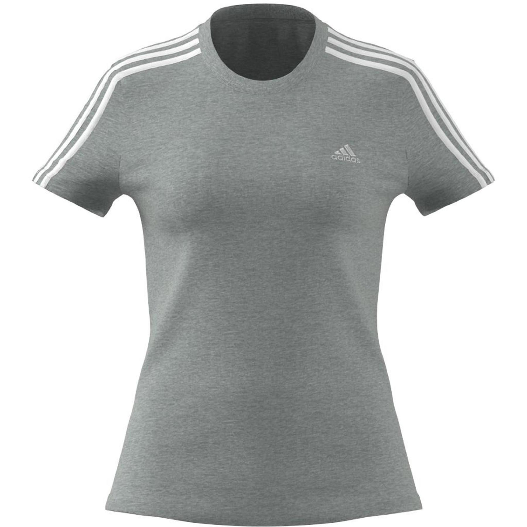 E-shop ADIDAS Dám. tričko Loungewear Essentials Farba: Šedá