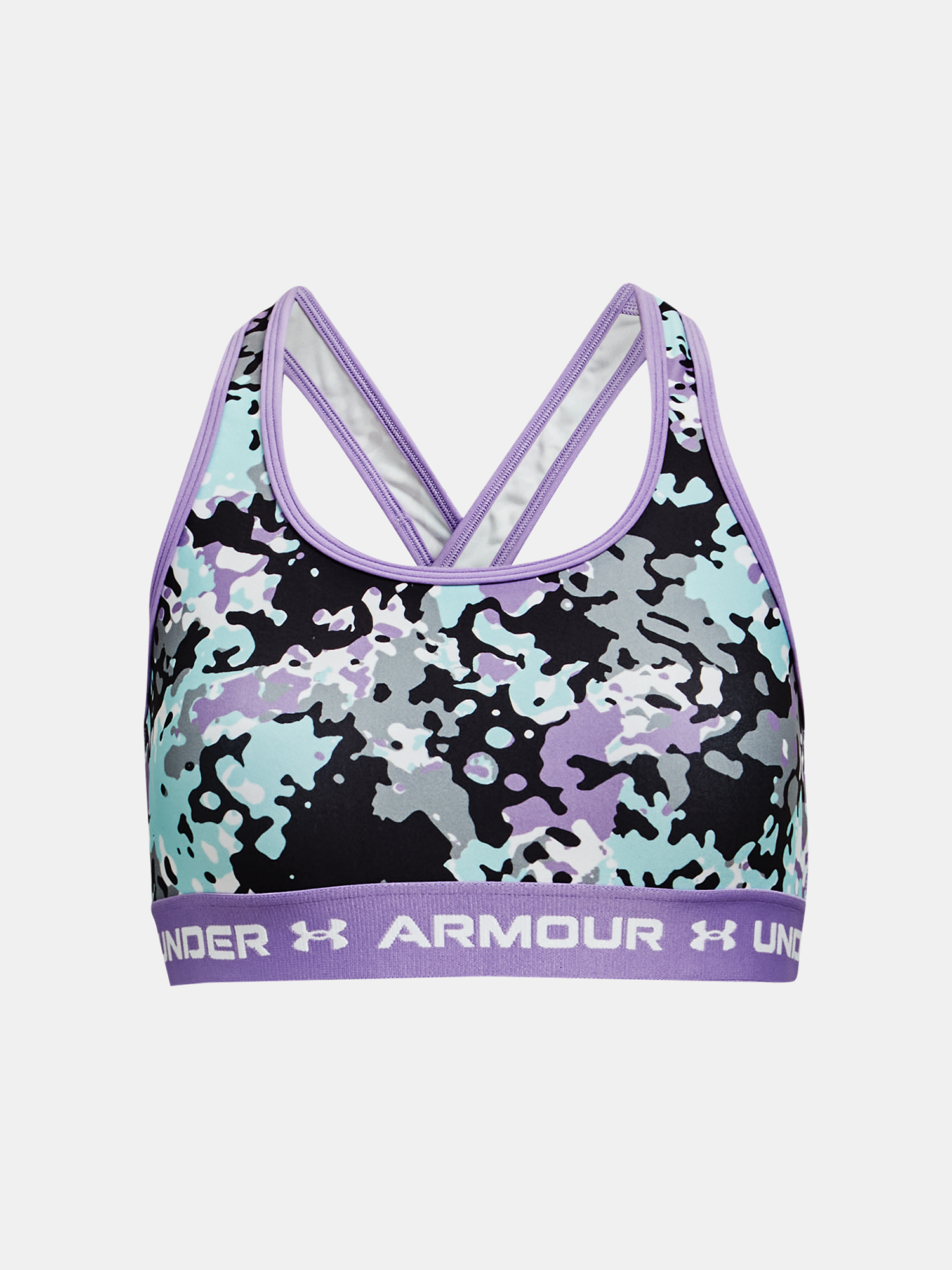 E-shop UNDER ARMOUR Die.podprsenka Crossback Mi Farba: Lila