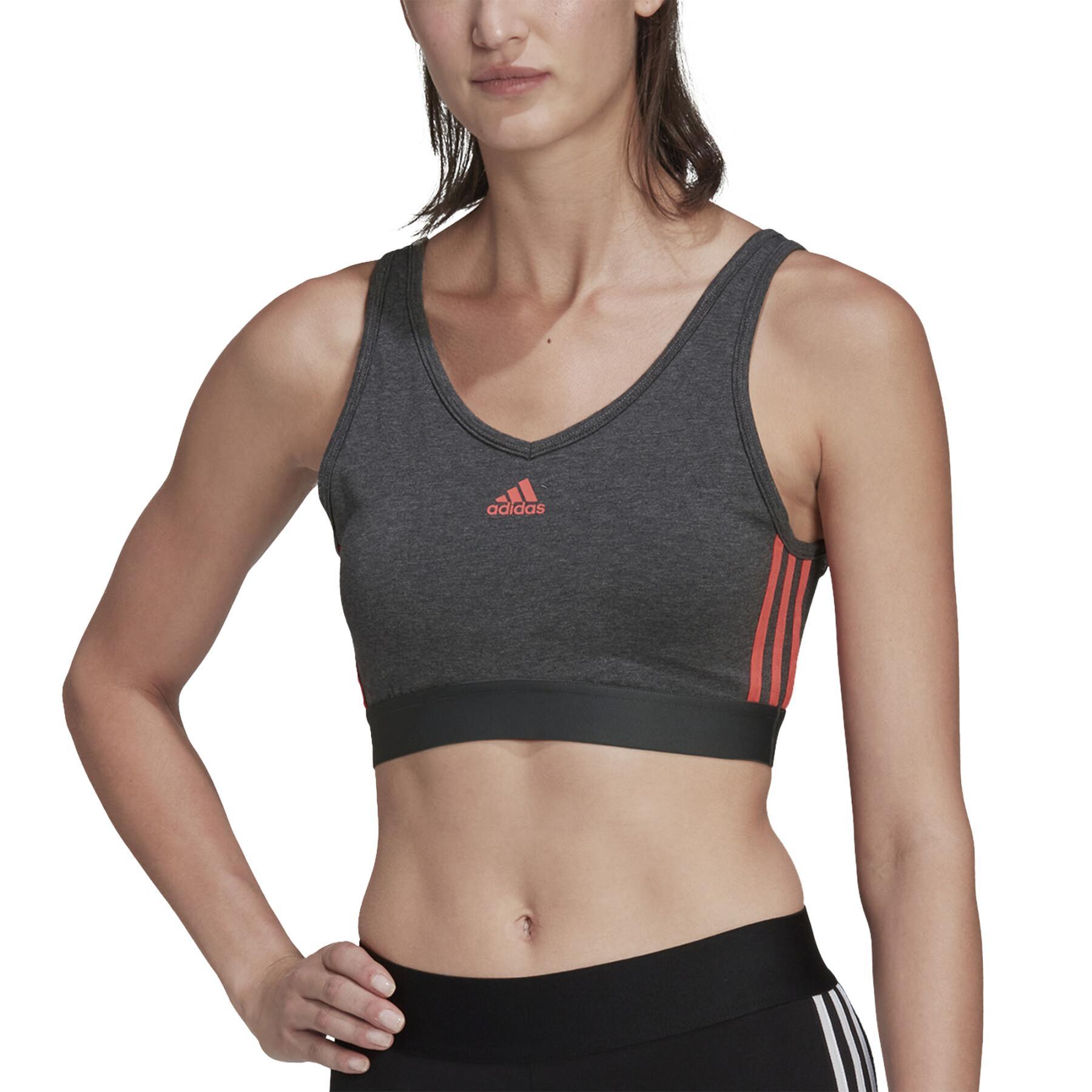 E-shop ADIDAS Dám. Crop top W 3S CRO Farba: Antracit