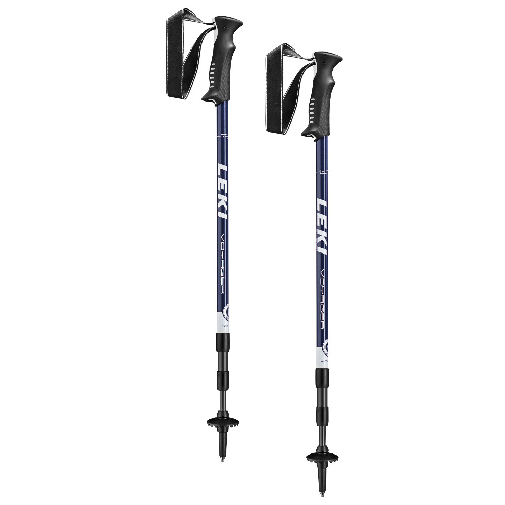 LEKI Trekingová palica Voyager,Alu HTS 6 Farba: Tmavomodrá, Veľkosť: 0