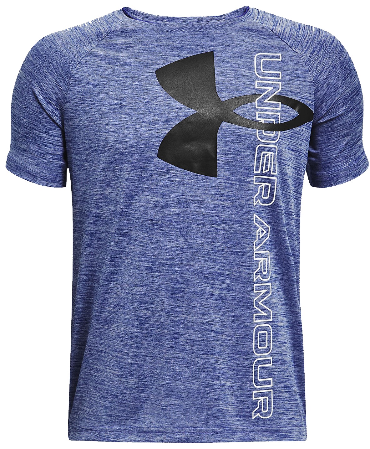 E-shop UNDER ARMOUR Chl. tričko Tech Split HYB Farba: Modrá
