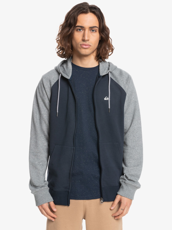 E-shop QUIKSILVER Pán. mikina Essentials Zip Farba: Antracit