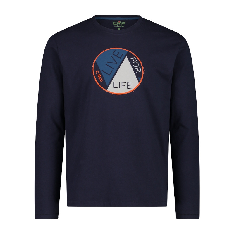 E-shop CMP Pán. L/S tričko Man T-Shirt Farba: Navy