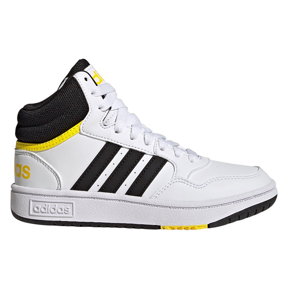 E-shop adidas Det.voľnočasová obuv Hoops MID 3. Farba: Strieborná