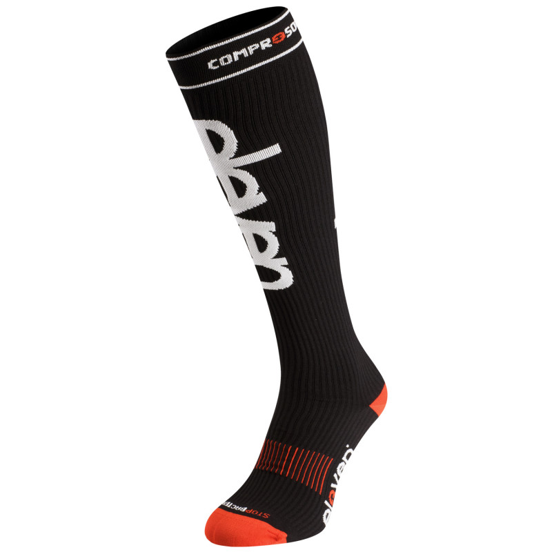 E-shop Eleven compression socks stripe Farba: čierna