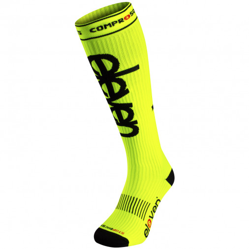 E-shop Eleven compression socks stripe Farba: žltá