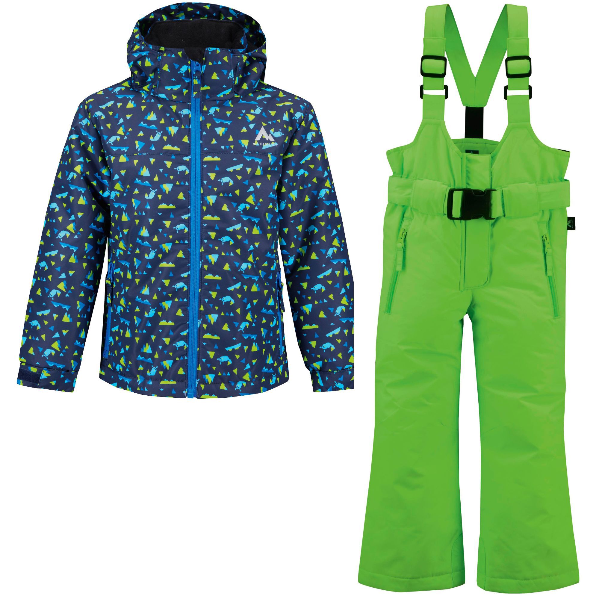 E-shop McKinley detské lyžiarske oblečenie Toni III Farba: Zelená