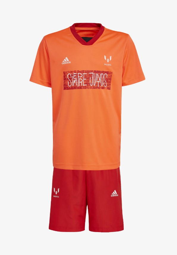 E-shop adidas Det. tričko a šortky MESSI SET Farba: oranžová