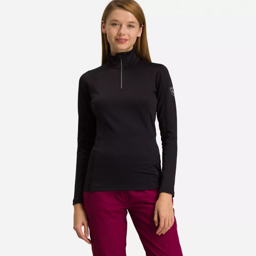 E-shop Dám. lyžiarske tričko ROSSIGNOL W Classi Farba: čierna