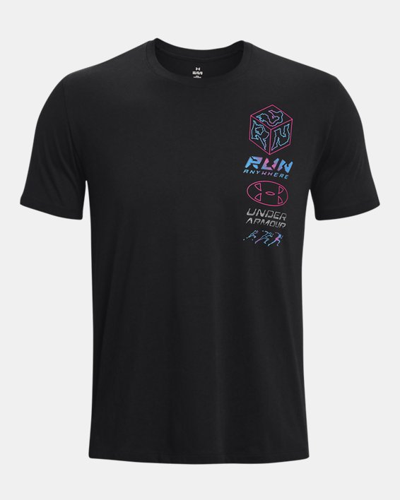 E-shop UNDER ARMOUR Pán. bežecké tričko RUN ANY Farba: čierna
