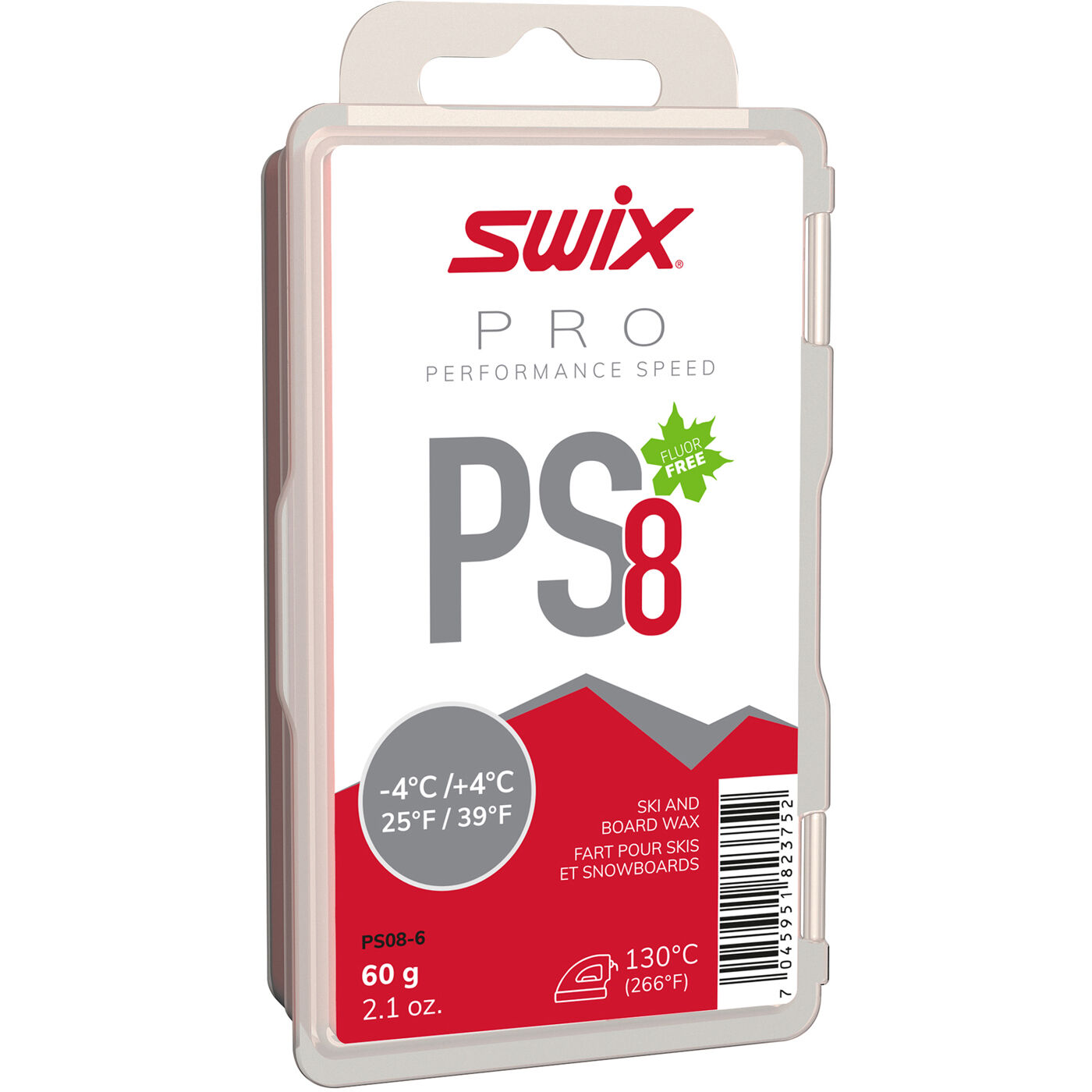 E-shop Swix Lyžiarsky vosk PS Pure Performance Farba: červená