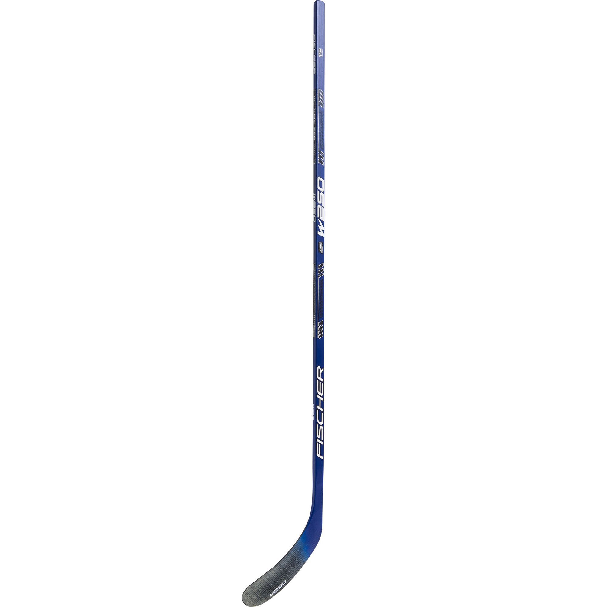 FISCHER W250 SR Hokejka ABS, Sr. 152 cm, Farba: Tmavomodrá - pravá, Veľkosť: 1