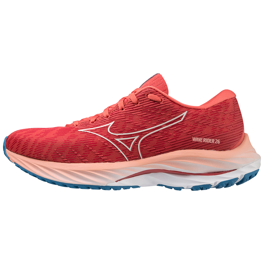 MIZUNO Dám. bežecká obuv Wave Rider 26 Farba: Fuchsia, Veľkosť: 36,5