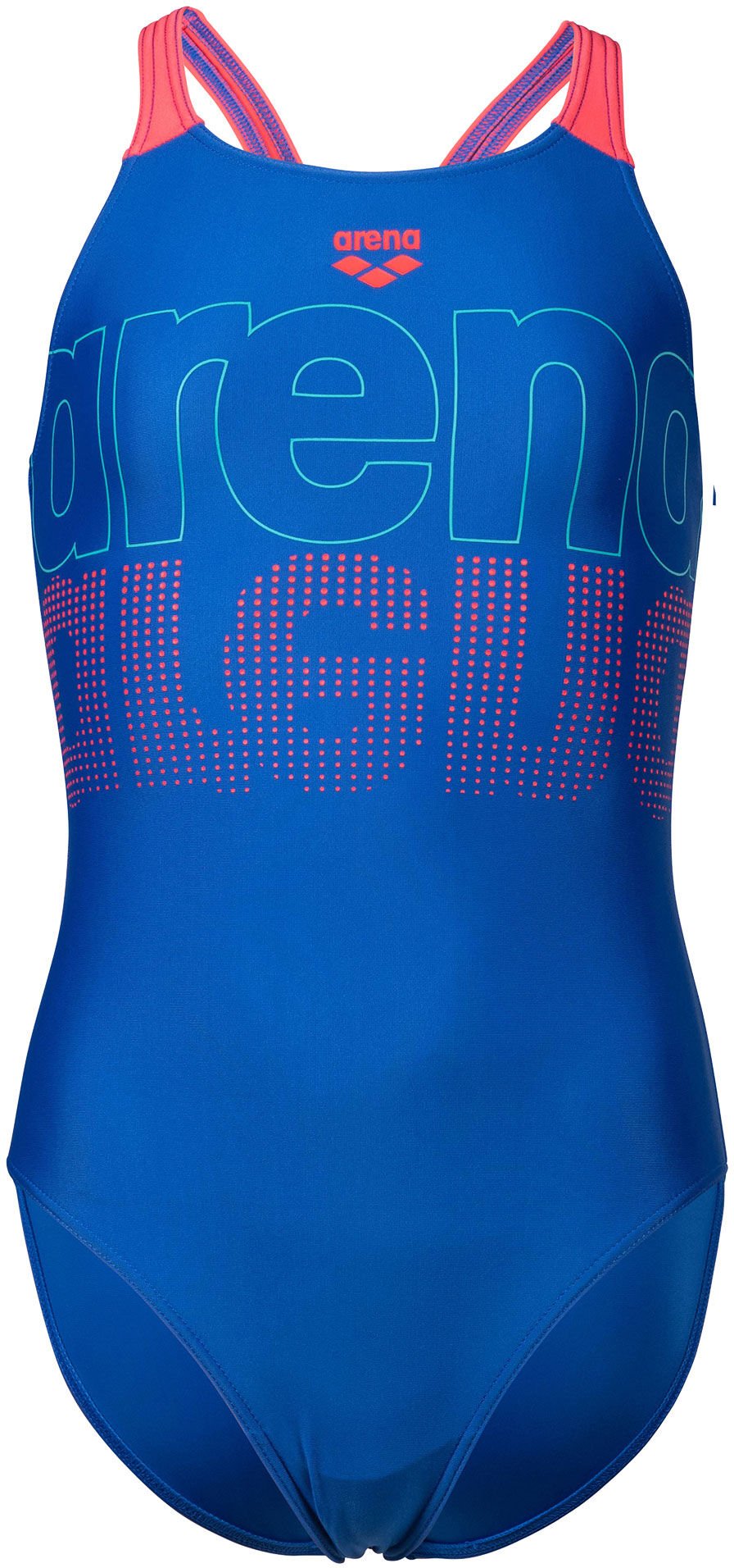 arena Die. plavky SWIMSUIT V BACK GRAPHI Farba: Royal, Veľkosť: 128