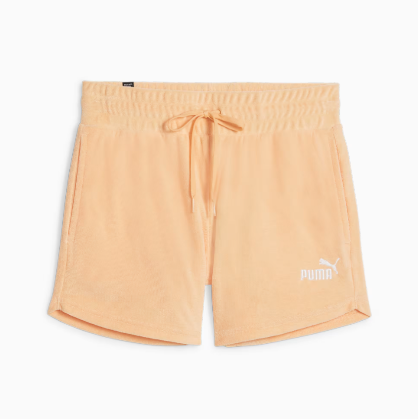 PUMA Ess Dám. šortky Elevated 5 Shorts Farba: oranžová, Veľkosť: L