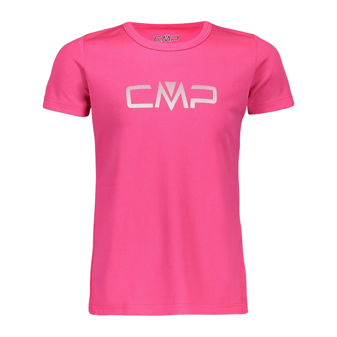 CMP Dievč. tričko Girl T-Shirt Farba: červená, Veľkosť: 140