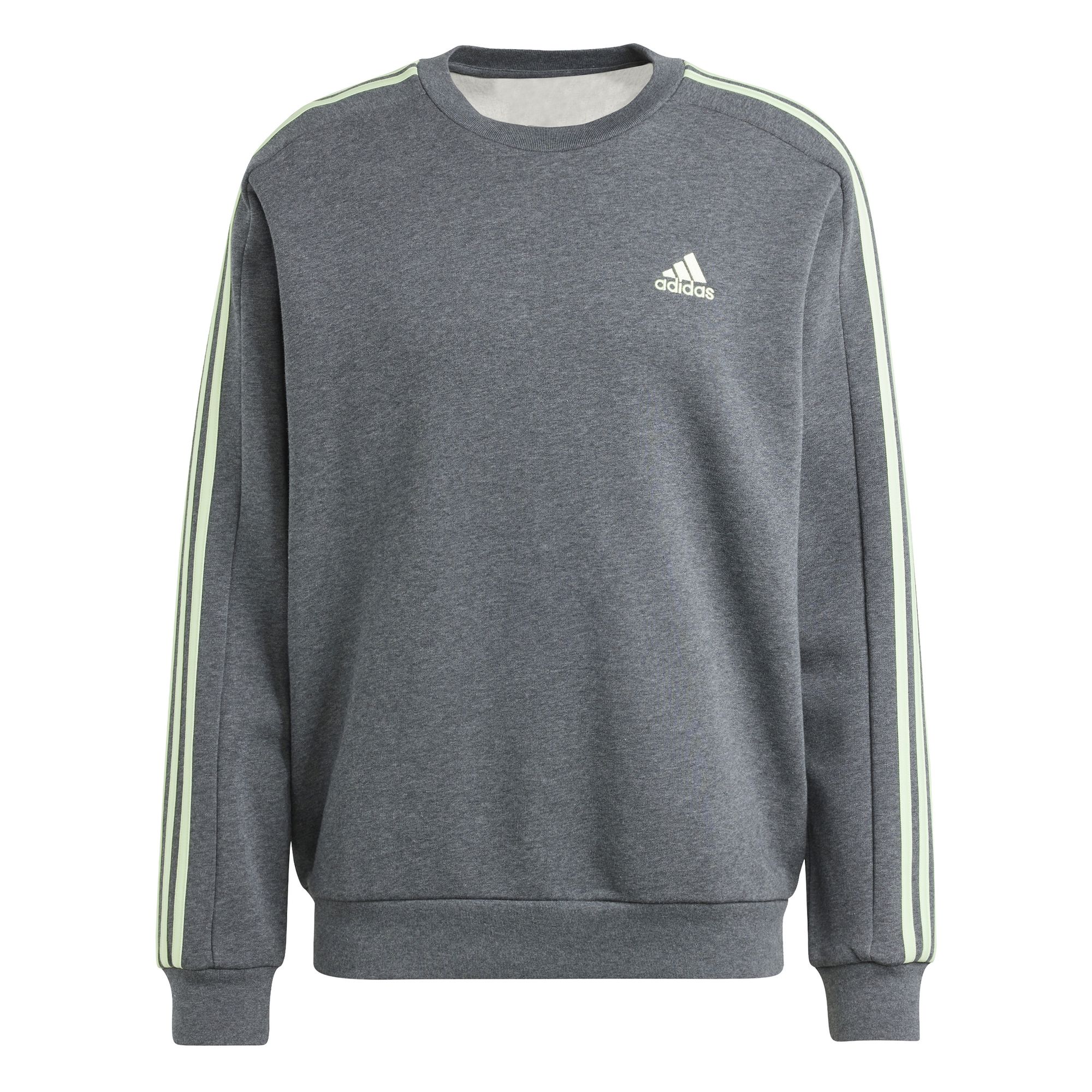 adidas M 3S FL Pán. mikina SWT Farba: Šedá, Veľkosť: XL