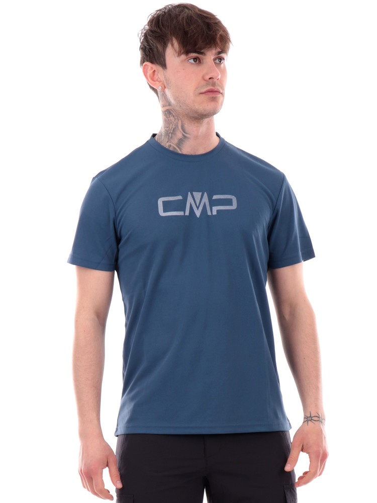 CMP pánske turistické tričko T-shirt M Farba: Tmavomodrá, Veľkosť: 56
