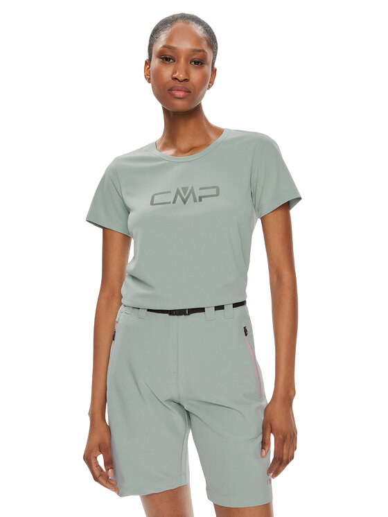 CMP Dámske tričko Woman T-Shirt Farba: Svetloolivová, Veľkosť: 42