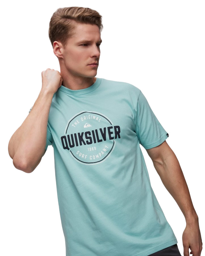 Quiksilver Pán. tričko Circle up Farba: Navy, Veľkosť: XXL